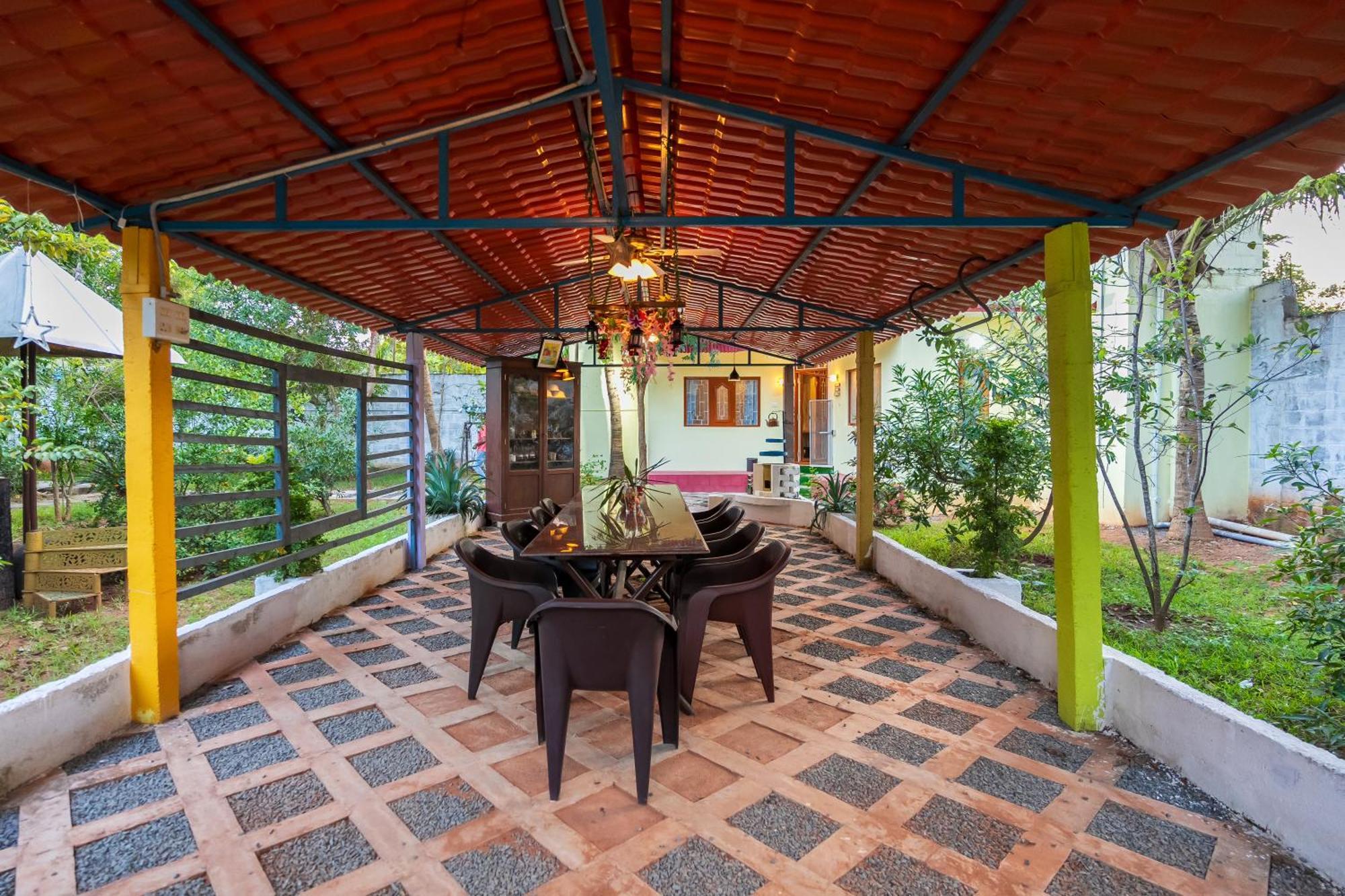 Ntr Garden Hotel Auroville Bagian luar foto