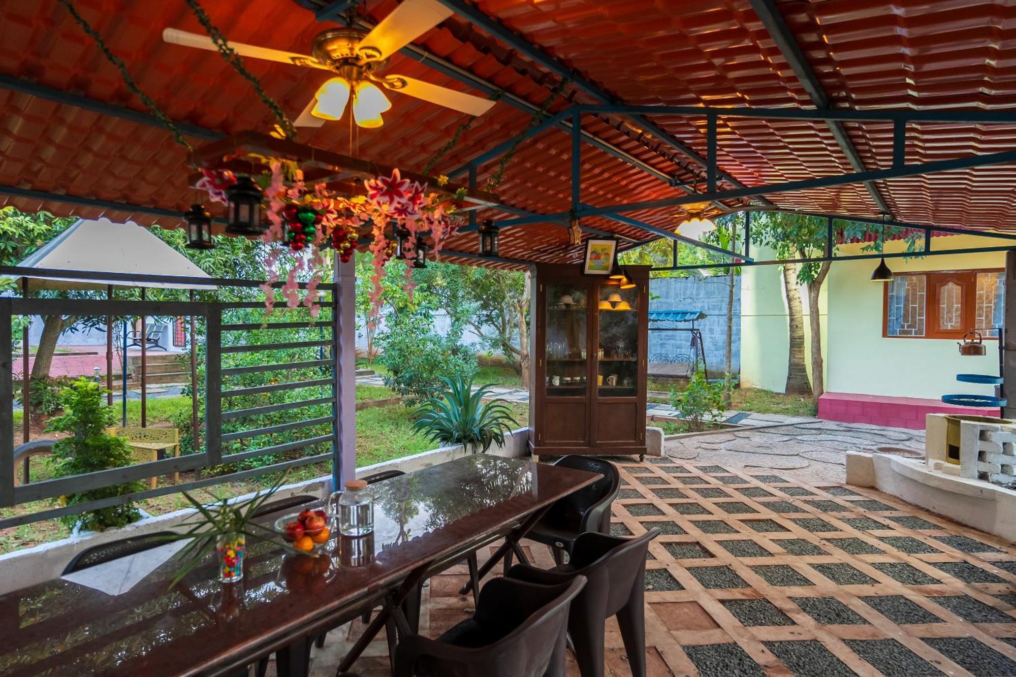 Ntr Garden Hotel Auroville Bagian luar foto